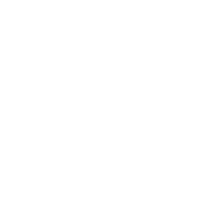 white icon of a puppy's face and a circled checkmark above him
